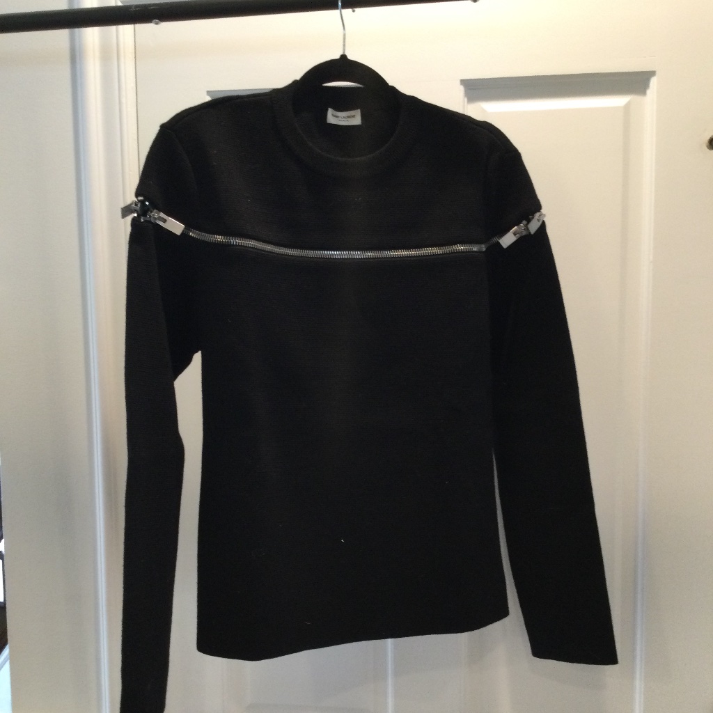 Mens Sweater Brand Saint Laurent Size M